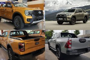 So sánh ford ranger và toyota hilux